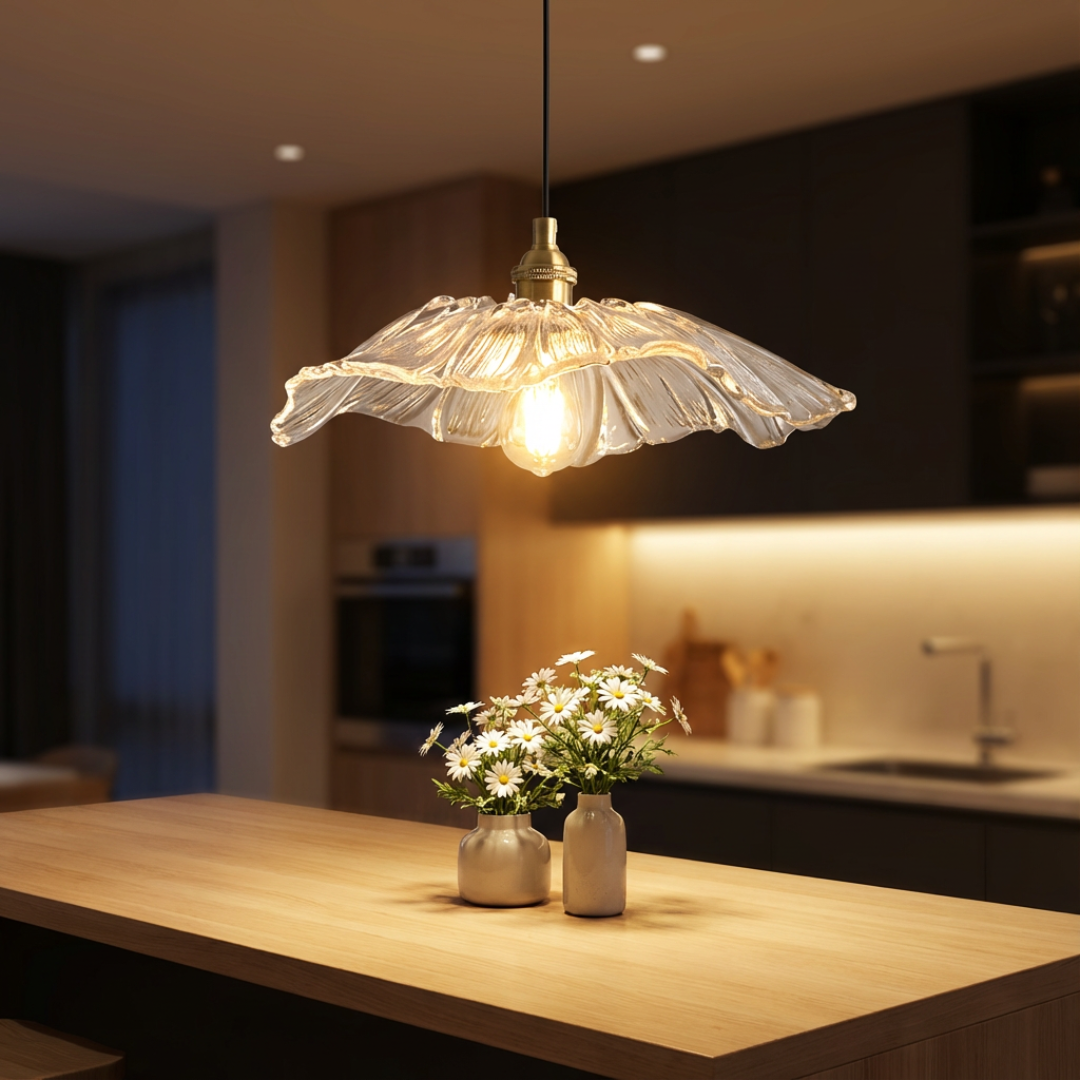 Pendant Light | Lotus Shade