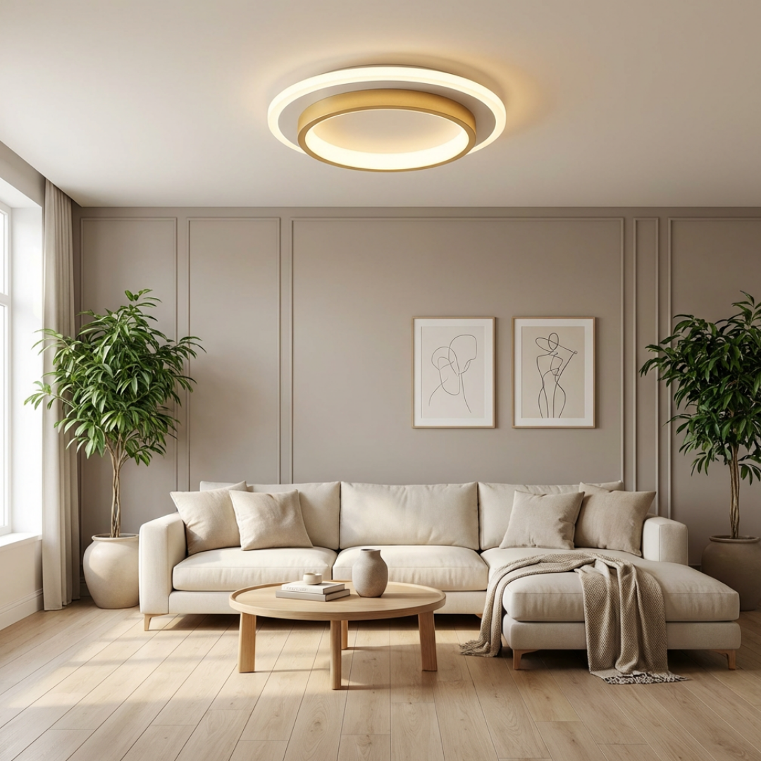 Ceiling Light | Dual Ring