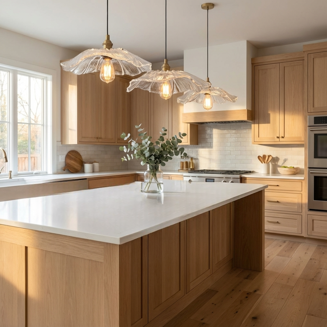 Pendant Light | Lotus Shade