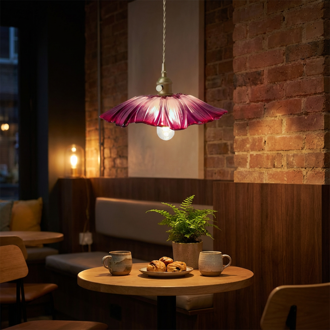 Pendant Light | Lotus Shade