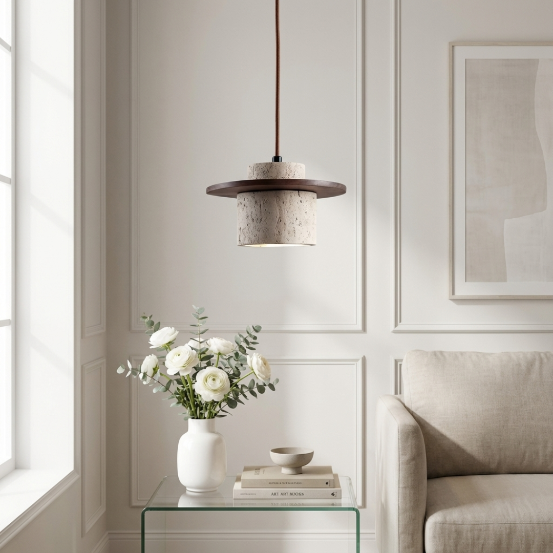 Pendant Light | Cylindrical Shade Design