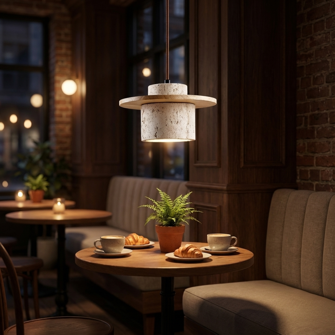 Pendant Light | Cylindrical Shade Design