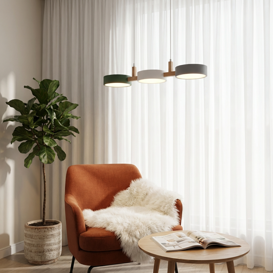 Pendant Light | Triple Panel