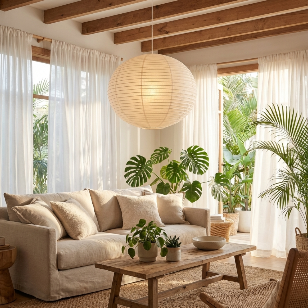 Pendant Light | Globe Lantern
