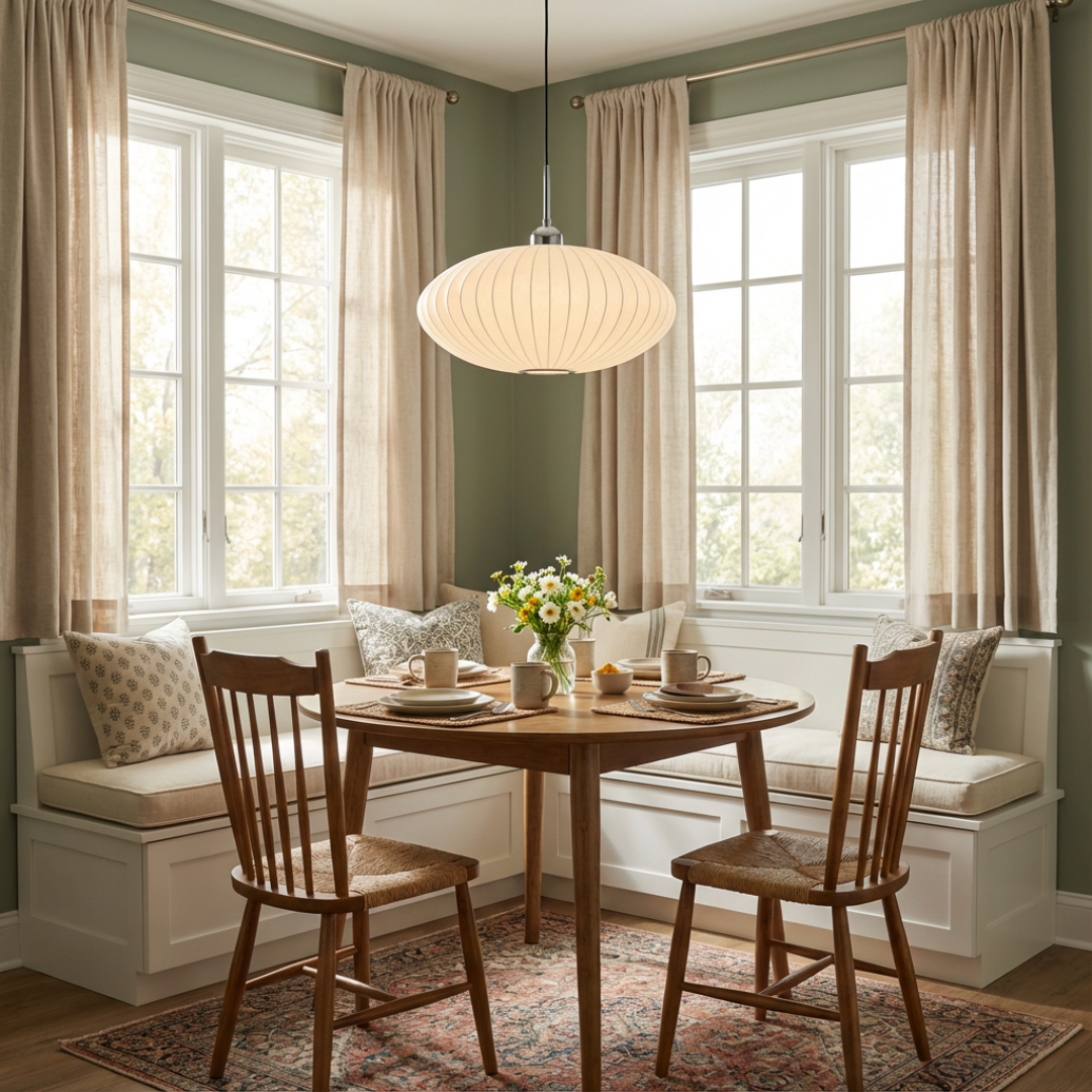 Pendant Light | Ribbed Oval