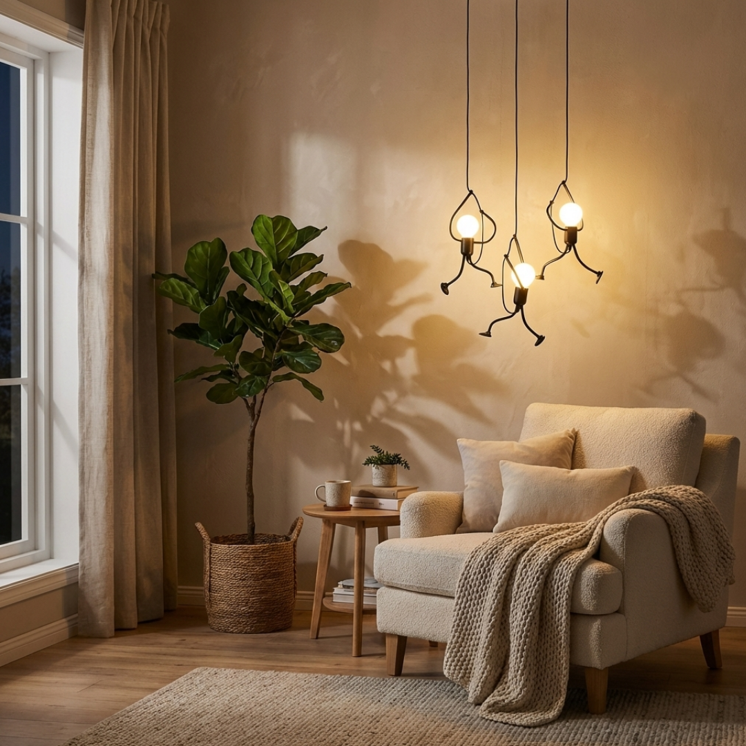 Pendant Light | Retro Character