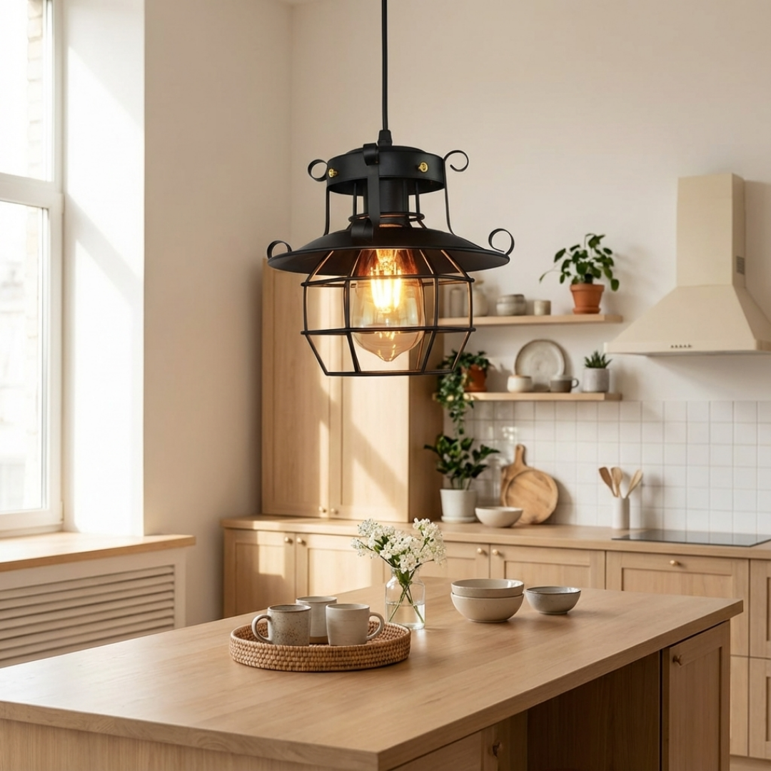 Pendant Light | Vintage Cage