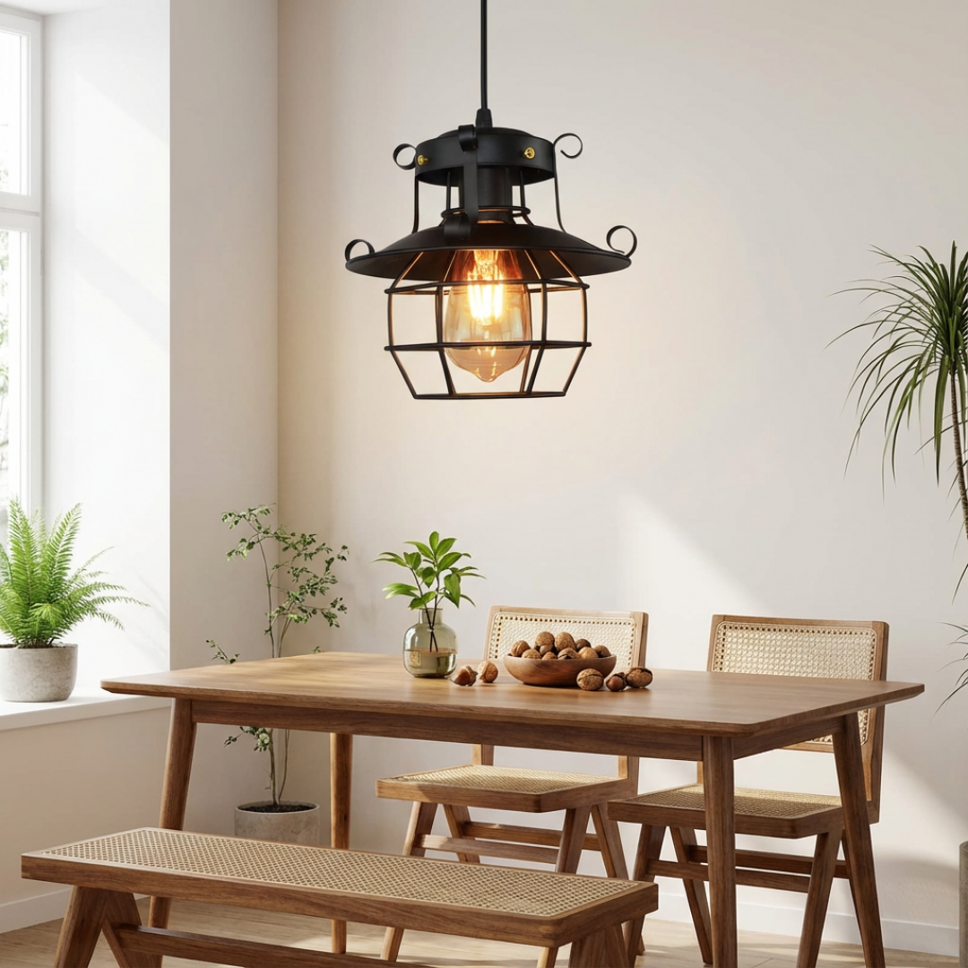 Pendant Light | Vintage Cage