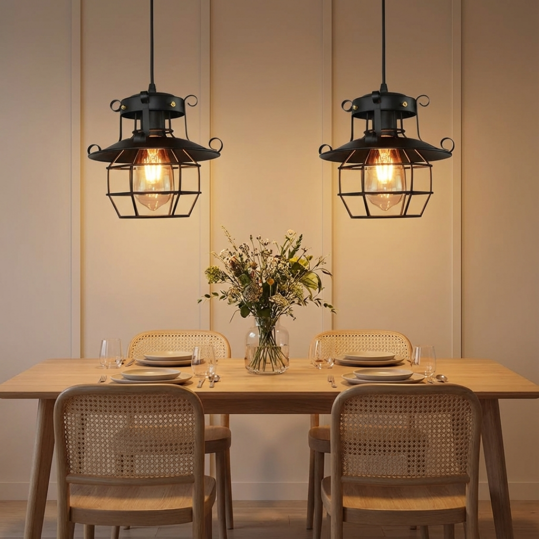 Pendant Light | Vintage Cage