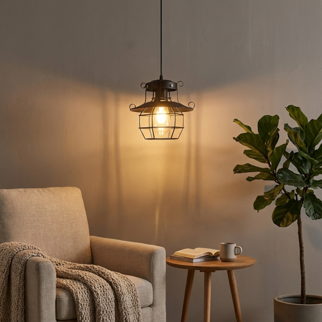 Pendant Light | Vintage Cage