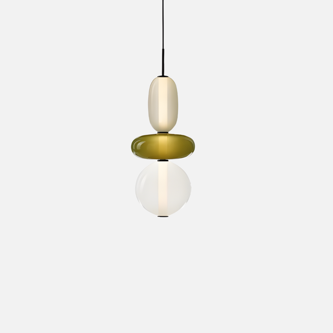 Pendant Light | Layered Shade Hanging Design