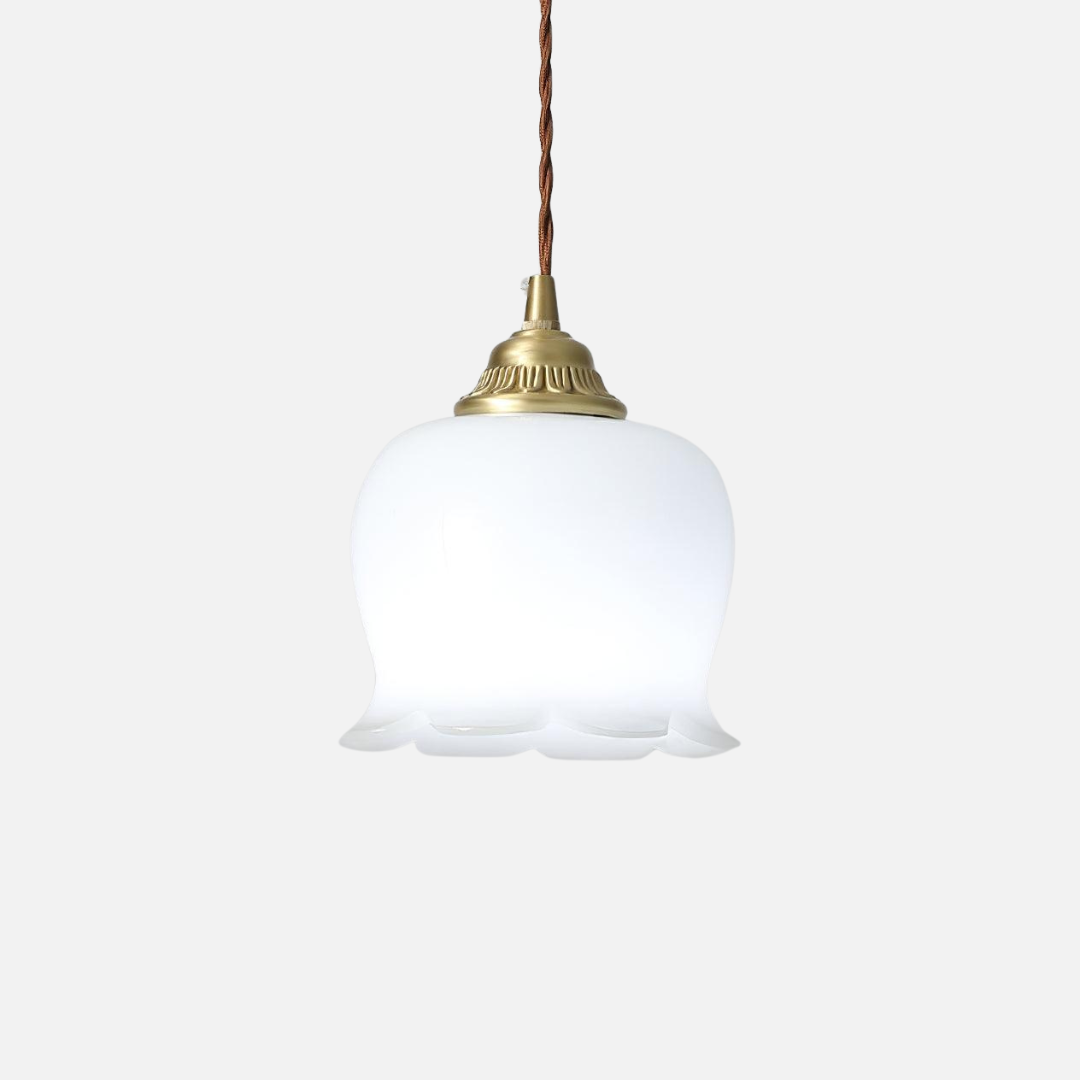 Pendant Light | Scalloped Shade