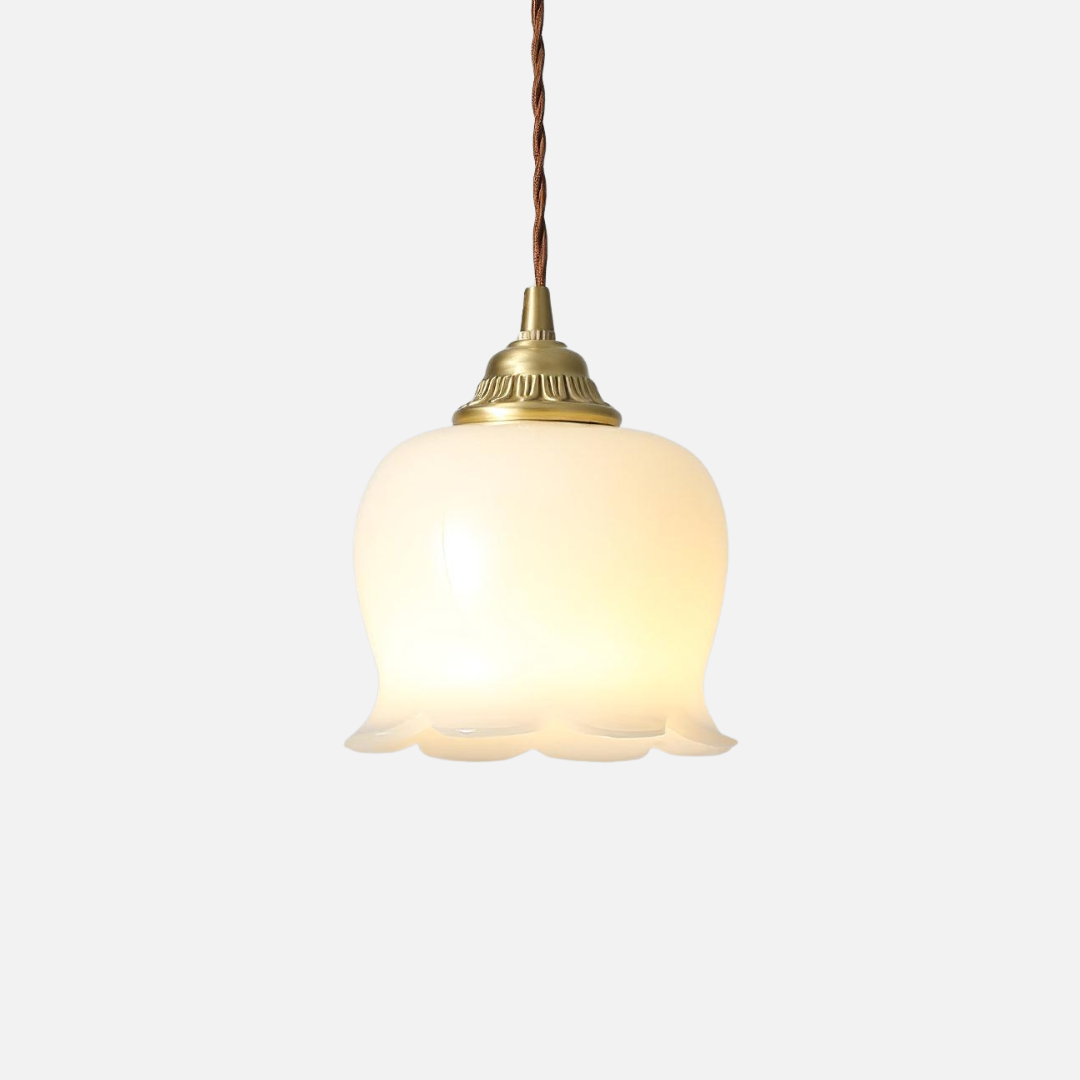 Pendant Light | Scalloped Shade