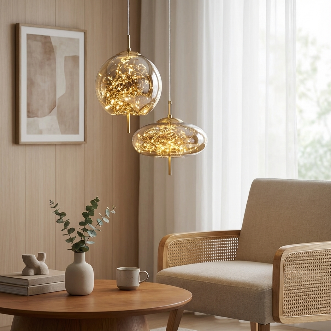 Pendant Light | Glass Lamp
