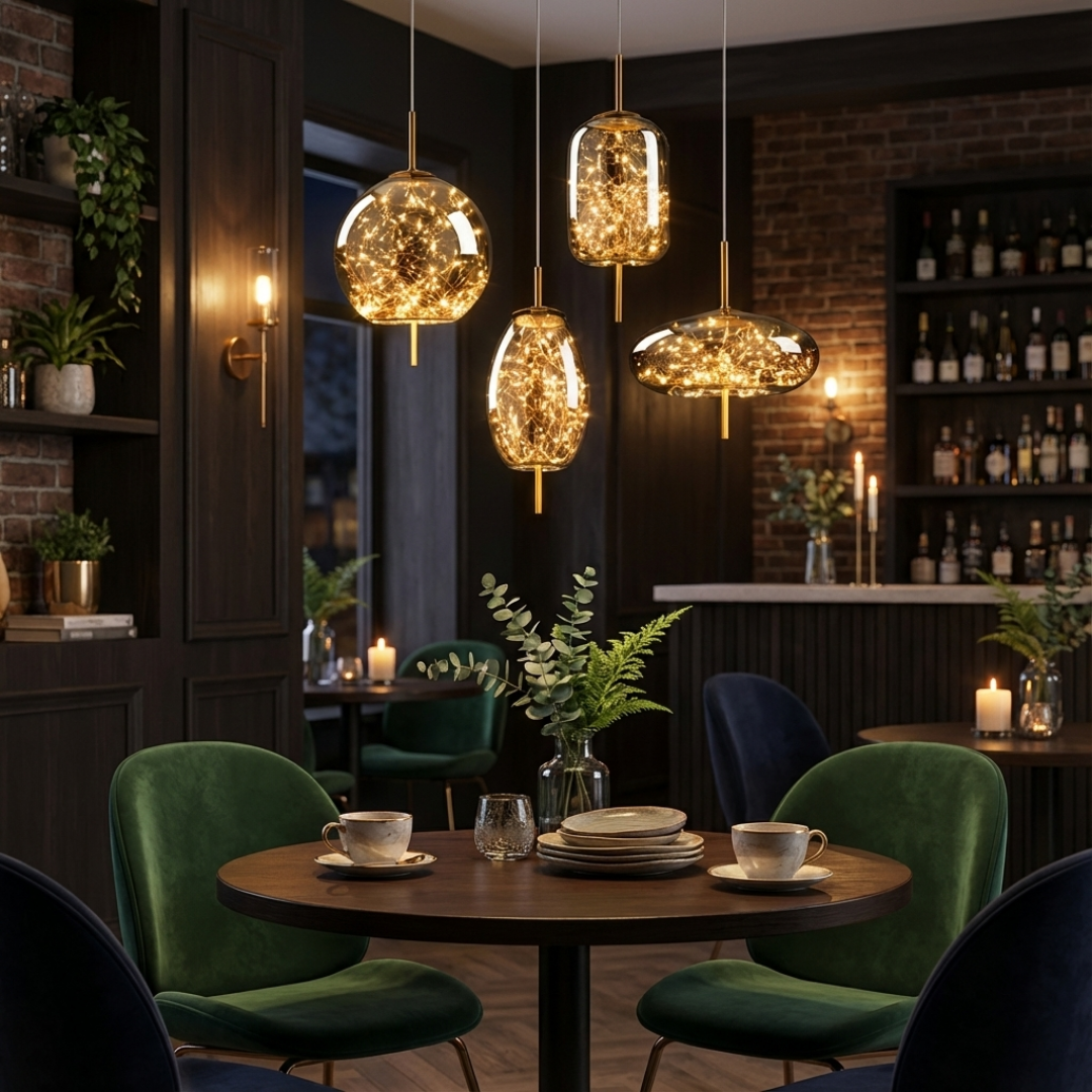 Pendant Light | Glass Lamp