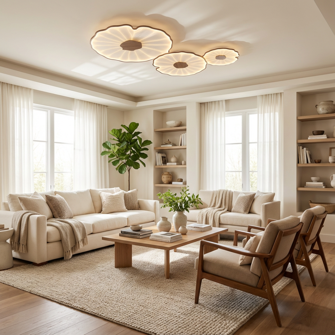 Ceiling Light | Lotus Leaf