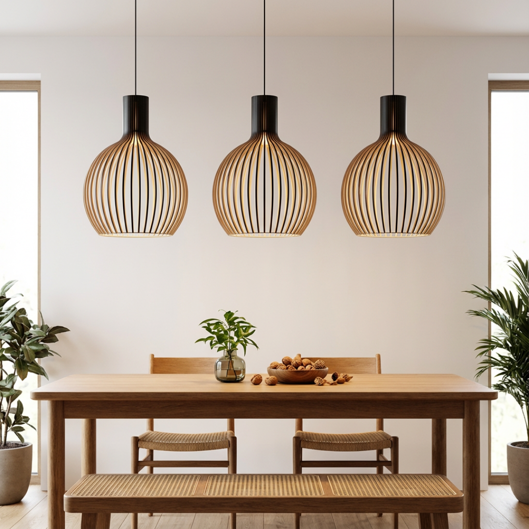 Pendant Lamp | Rounded Cage