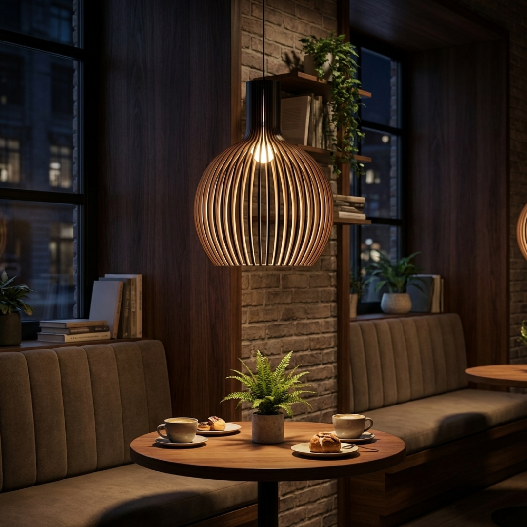 Pendant Lamp | Rounded Cage