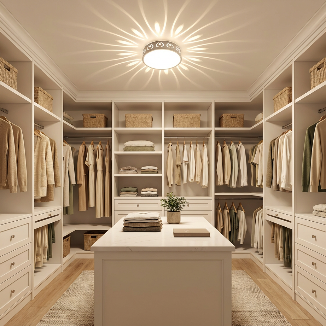 Ceiling Light | Sunburst Effect