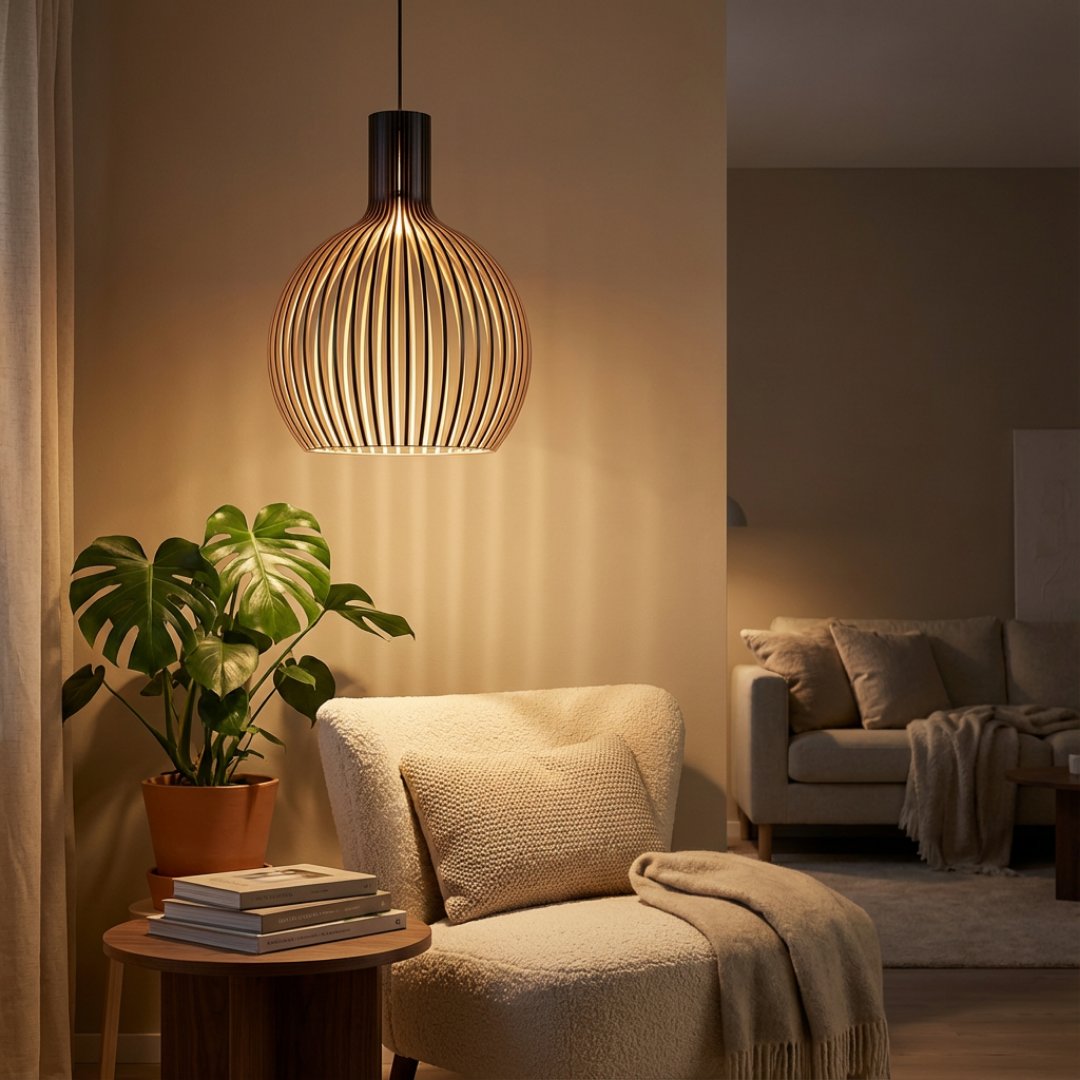 Pendant Lamp | Rounded Cage