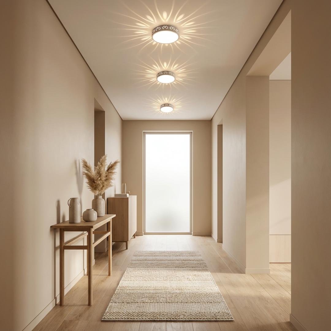 Ceiling Light | Sunburst Effect