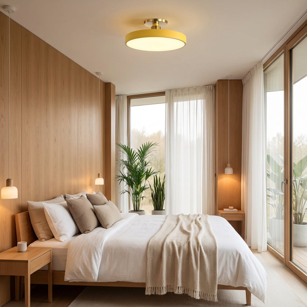 Ceiling Light | Flat Disc