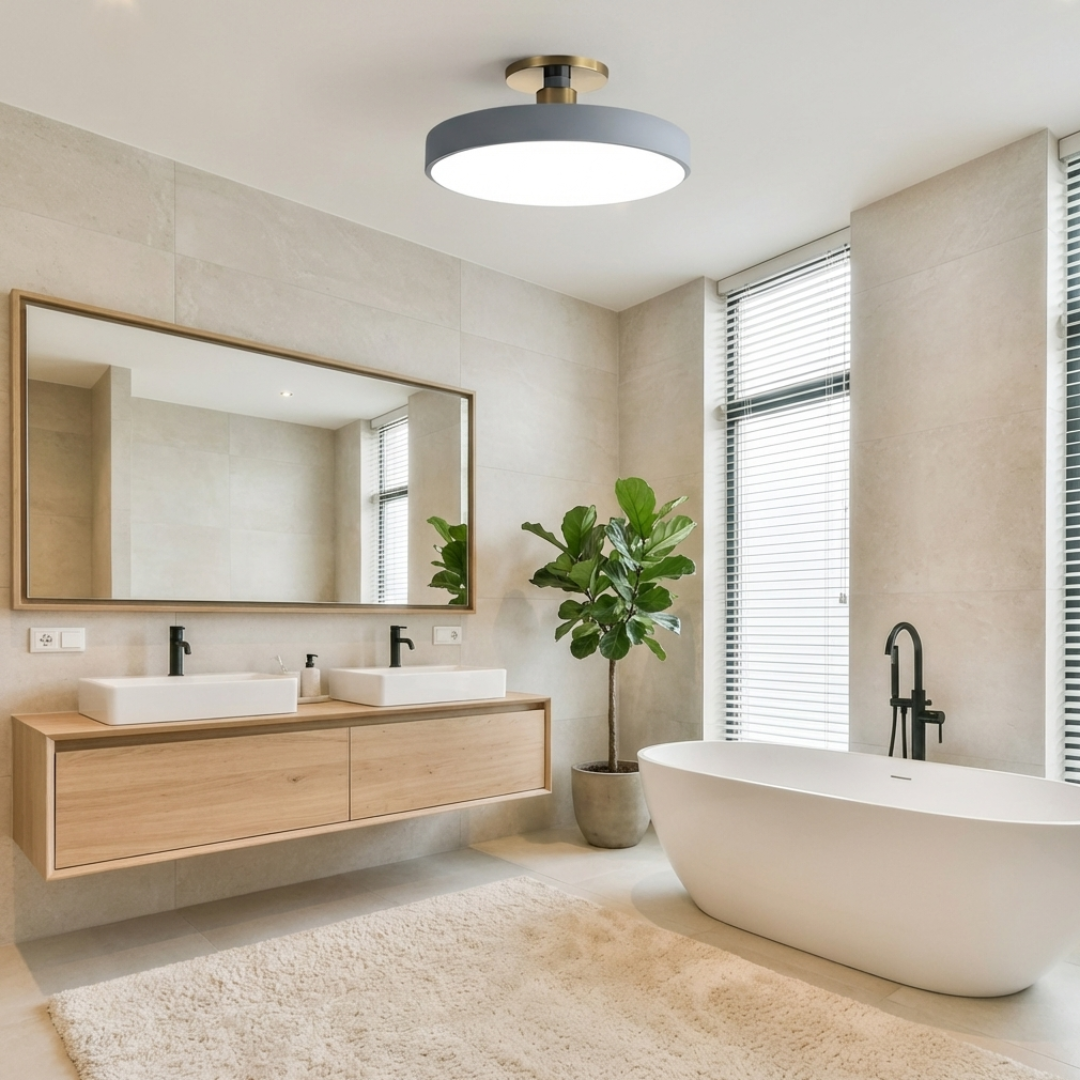 Ceiling Light | Flat Disc