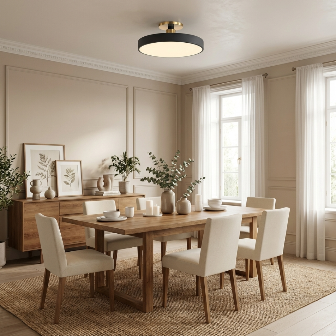 Ceiling Light | Flat Disc