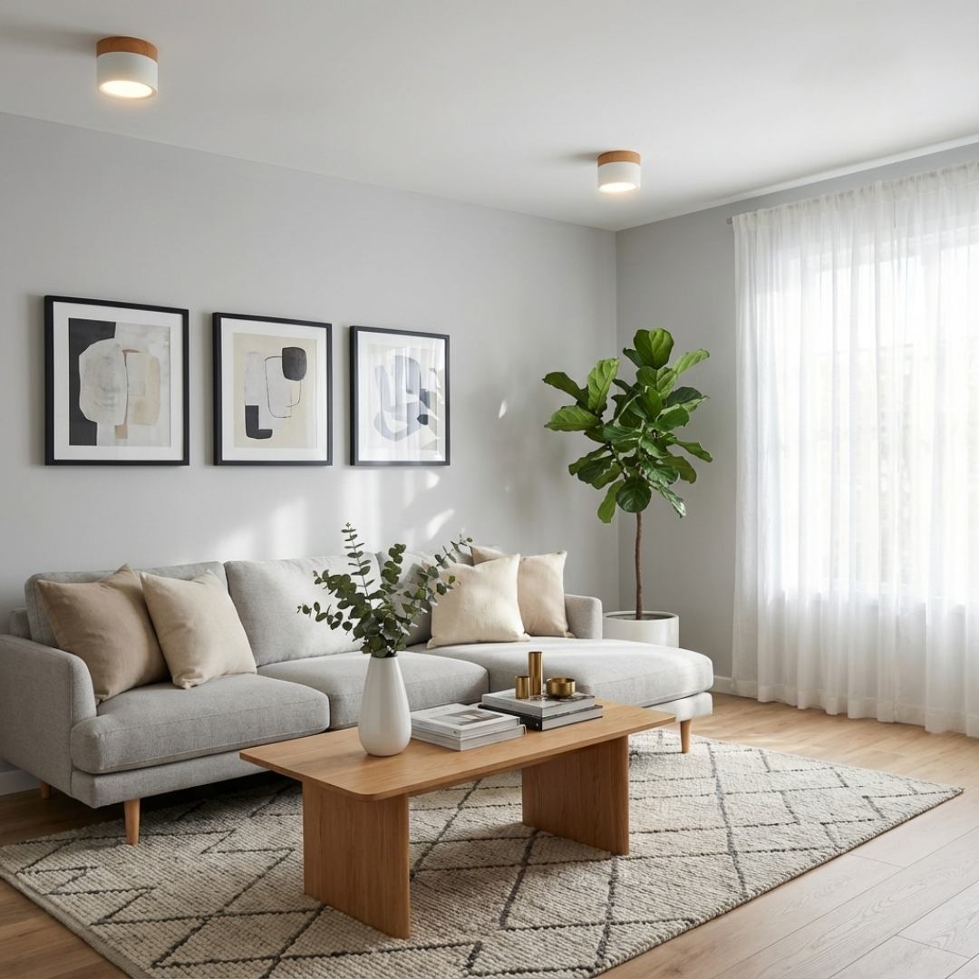 Ceiling Light | Compact Cylinder