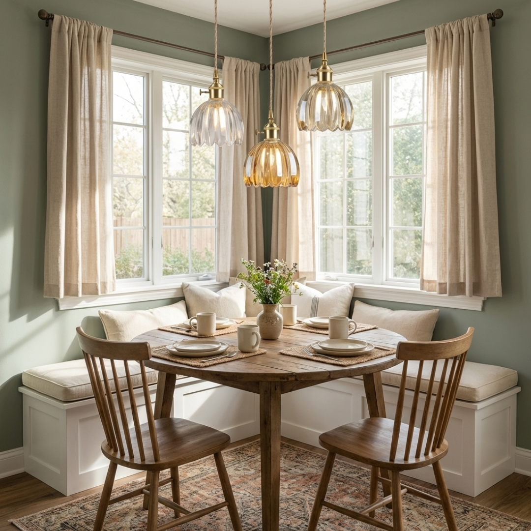 Pendant LIght | Fluted Shade