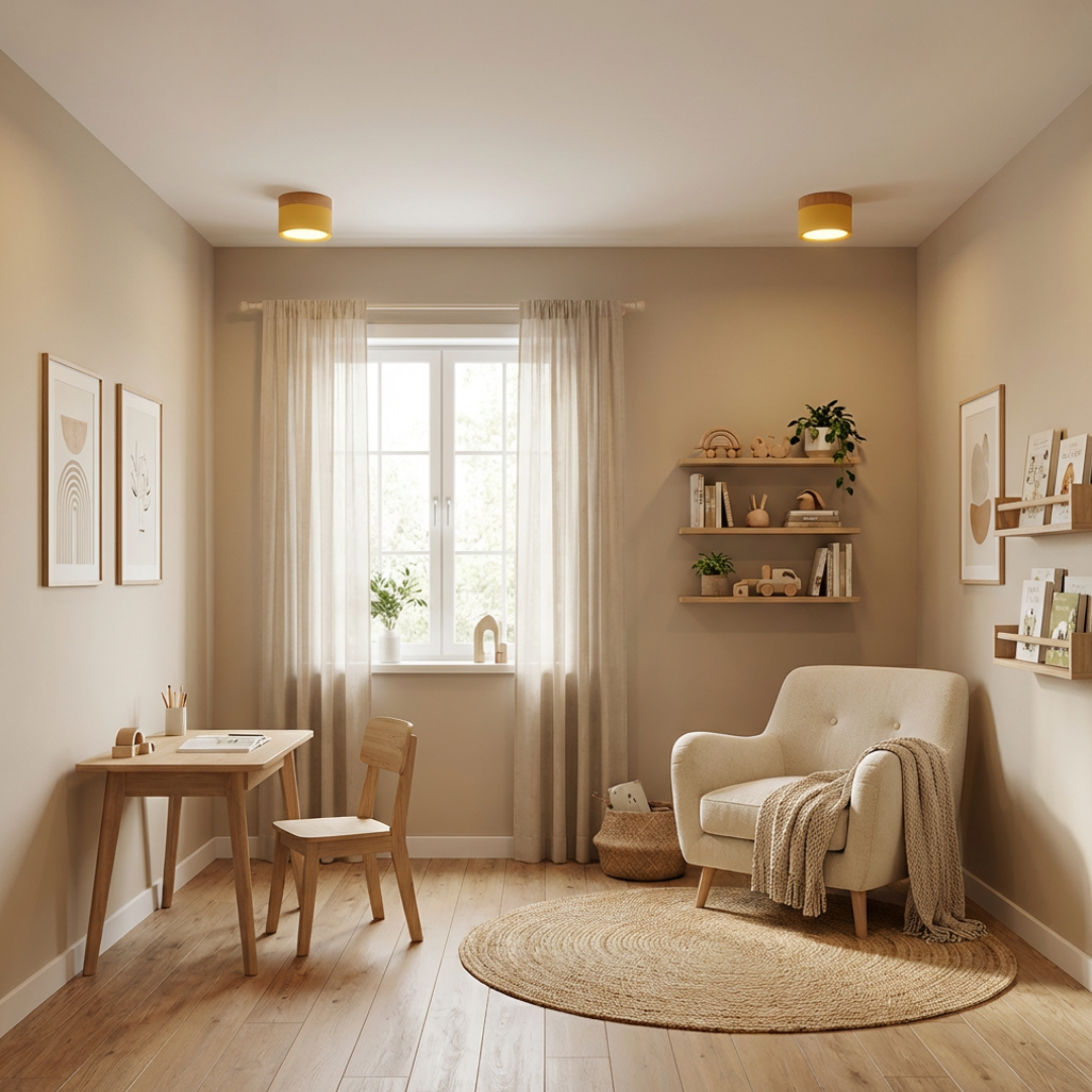 Ceiling Light | Compact Cylinder