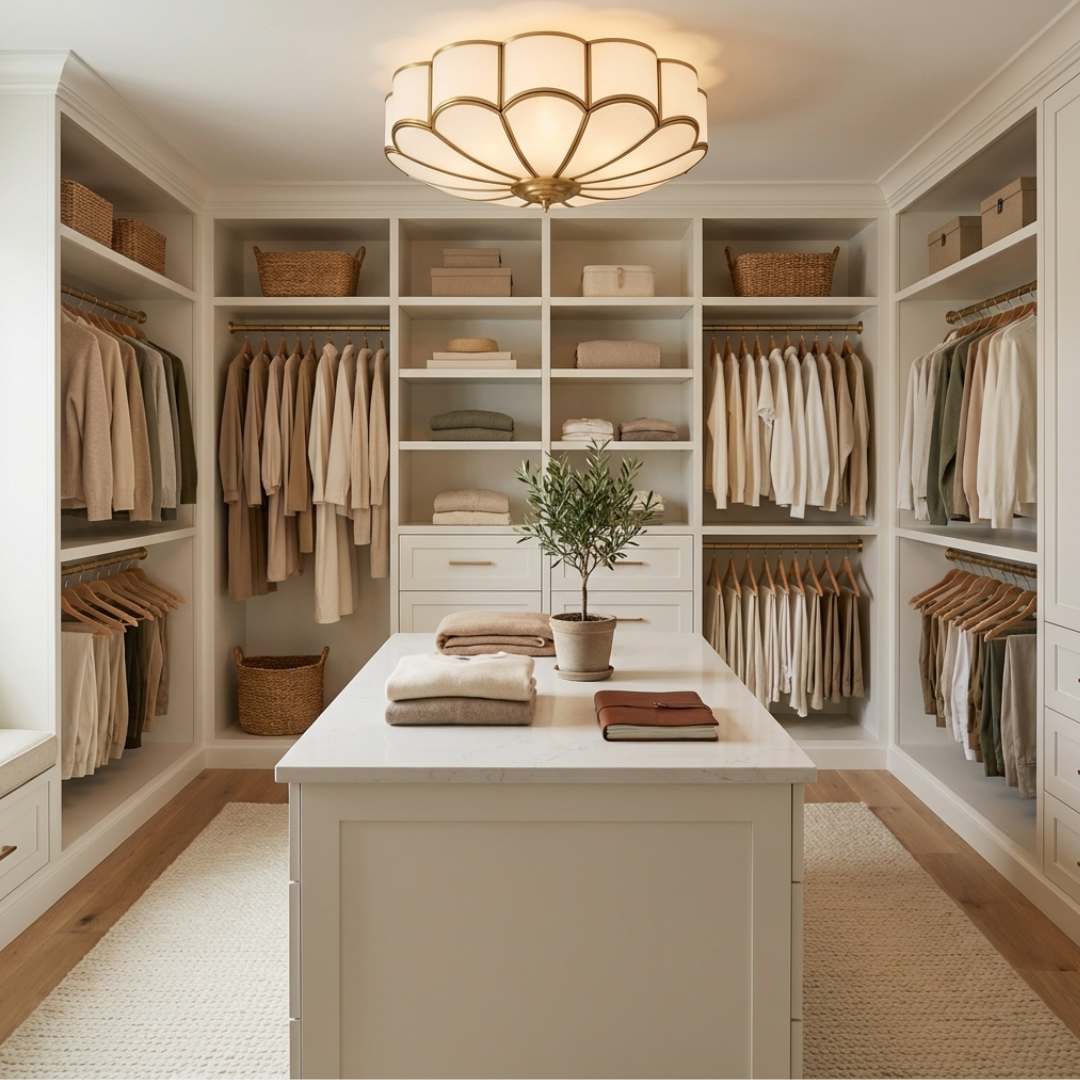 Ceiling Light | Flush Floral