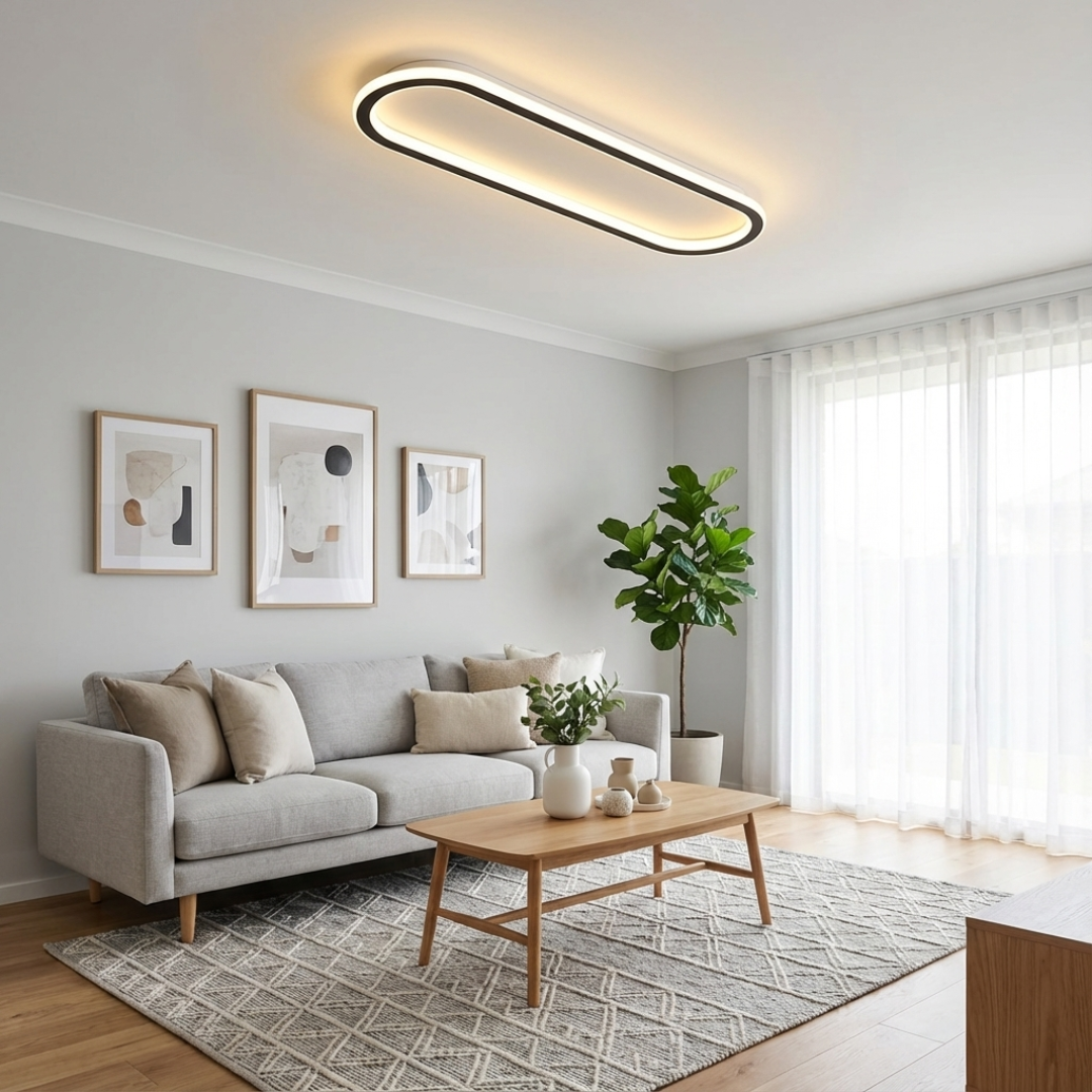 Ceiling Light | Rounded Rectangular LED