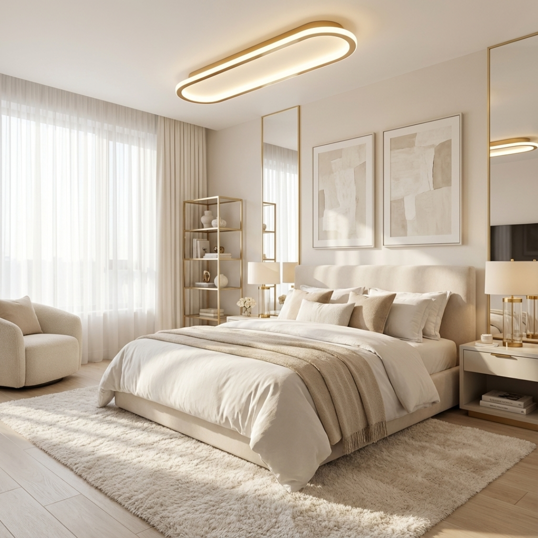 Ceiling Light | Rounded Rectangular LED