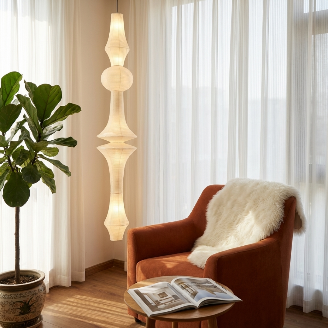 Pendant Light | Vertical Geometric