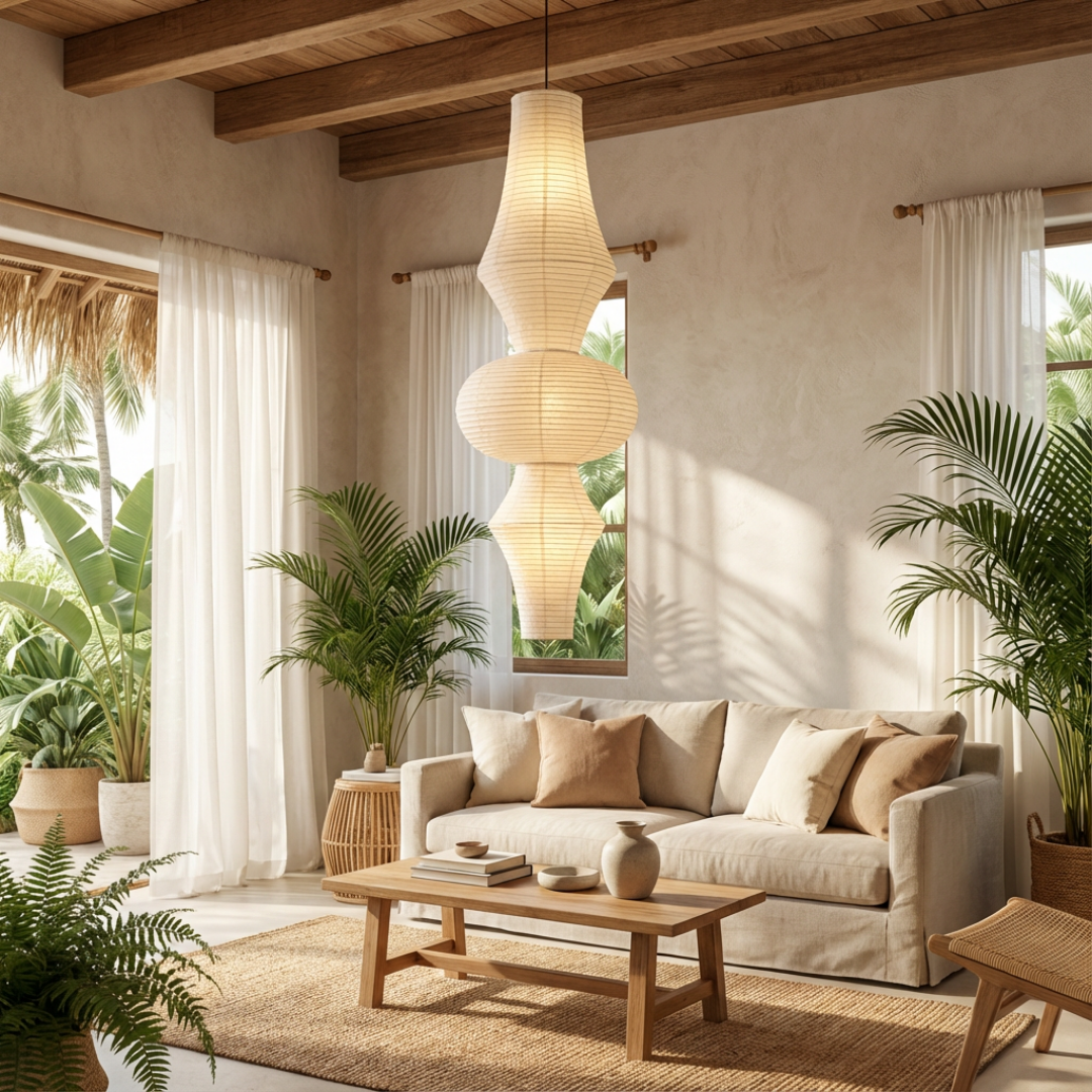 Pendant Light | Vertical Geometric