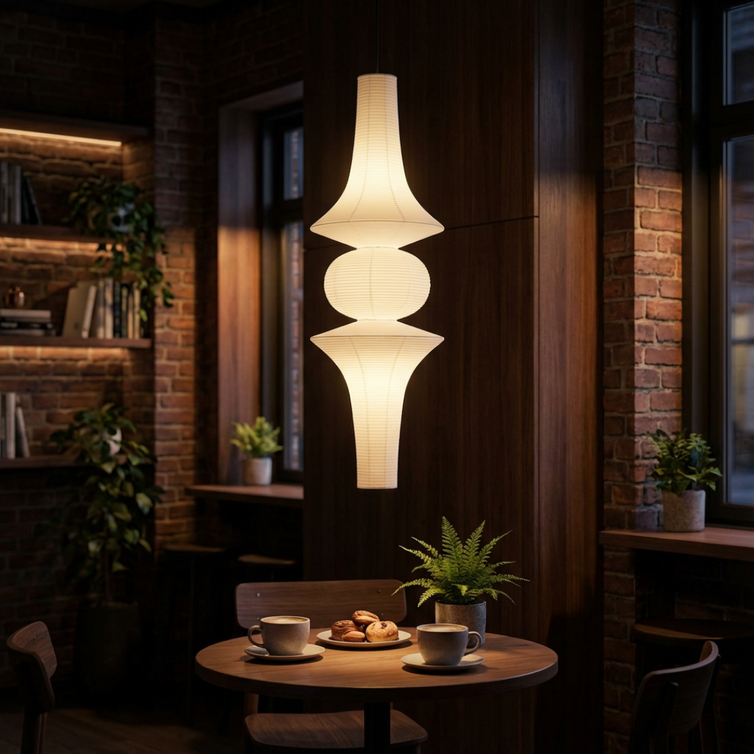 Pendant Light | Vertical Geometric