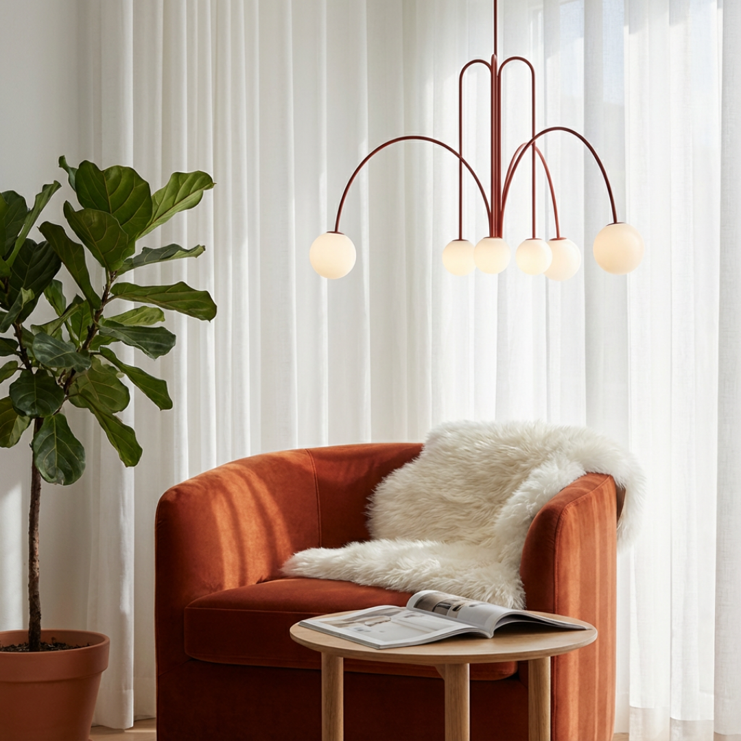 Ceiling Light | Multi-arm Chandelier