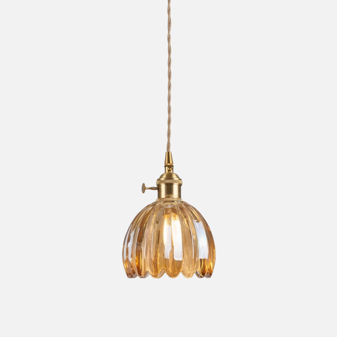 Pendant LIght | Fluted Shade