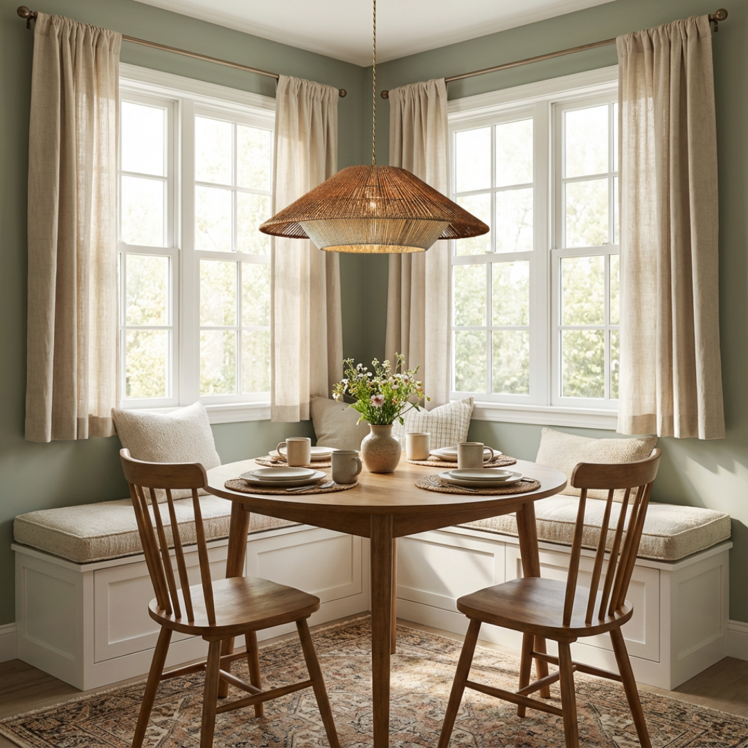 Pendant Light | Natural Woven Style