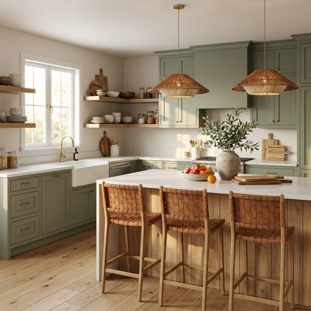 Pendant Light | Natural Woven Style