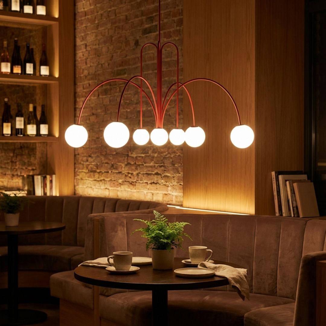 Ceiling Light | Multi-arm Chandelier