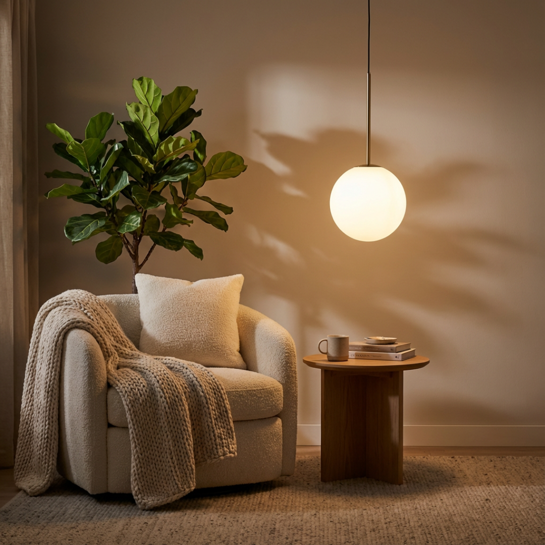 Pendant Light | Sphere Rod