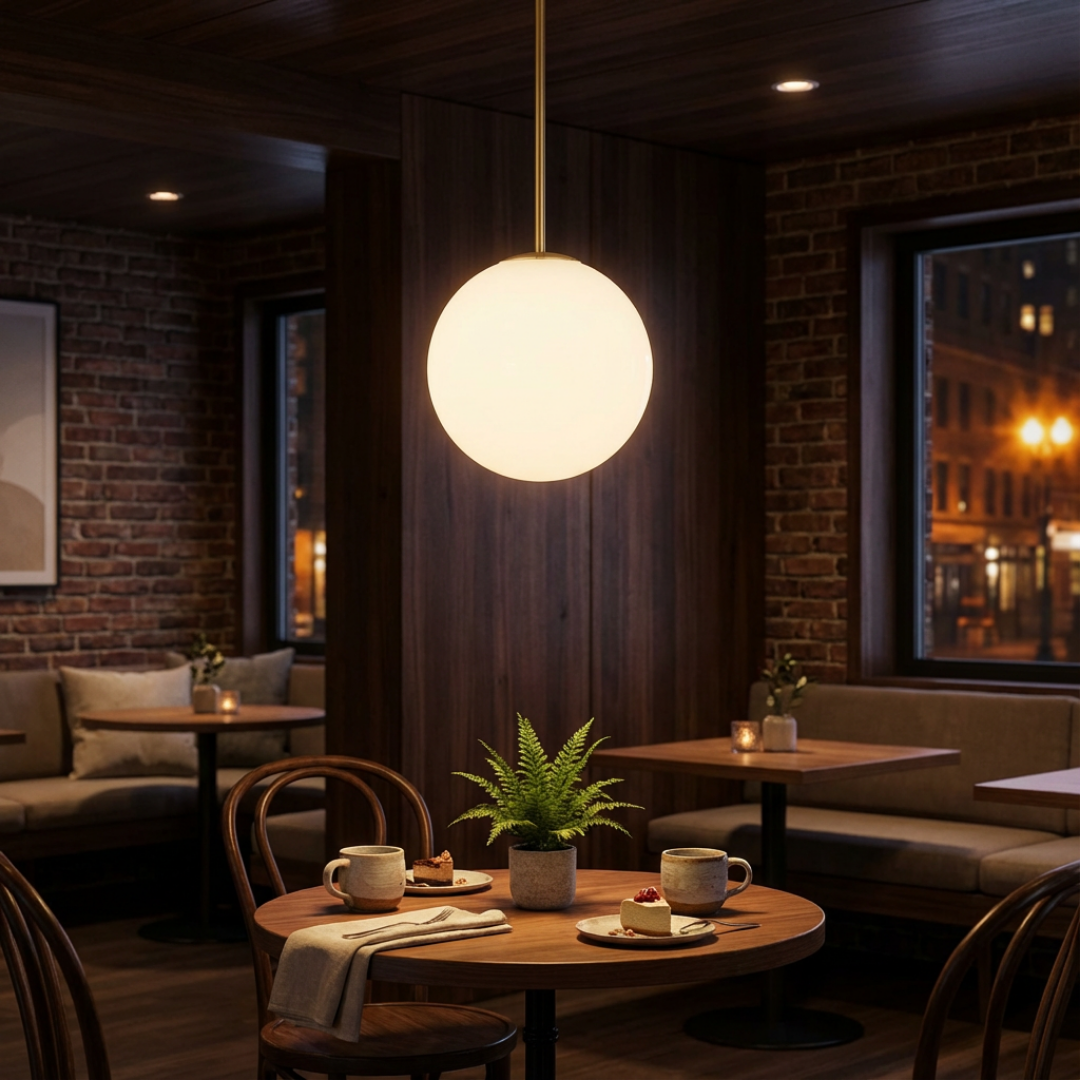 Pendant Light | Sphere Rod