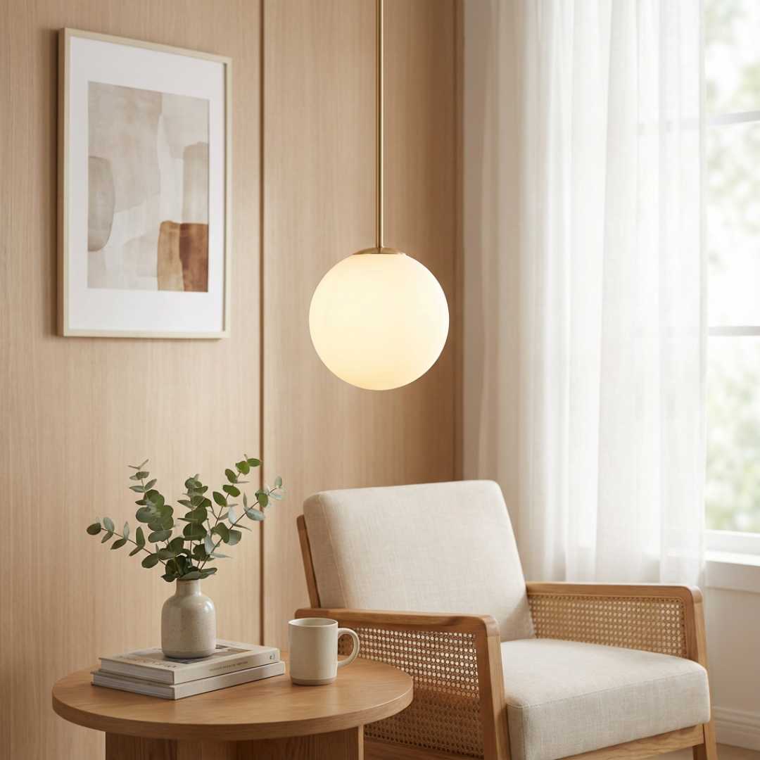 Pendant Light | Sphere Rod