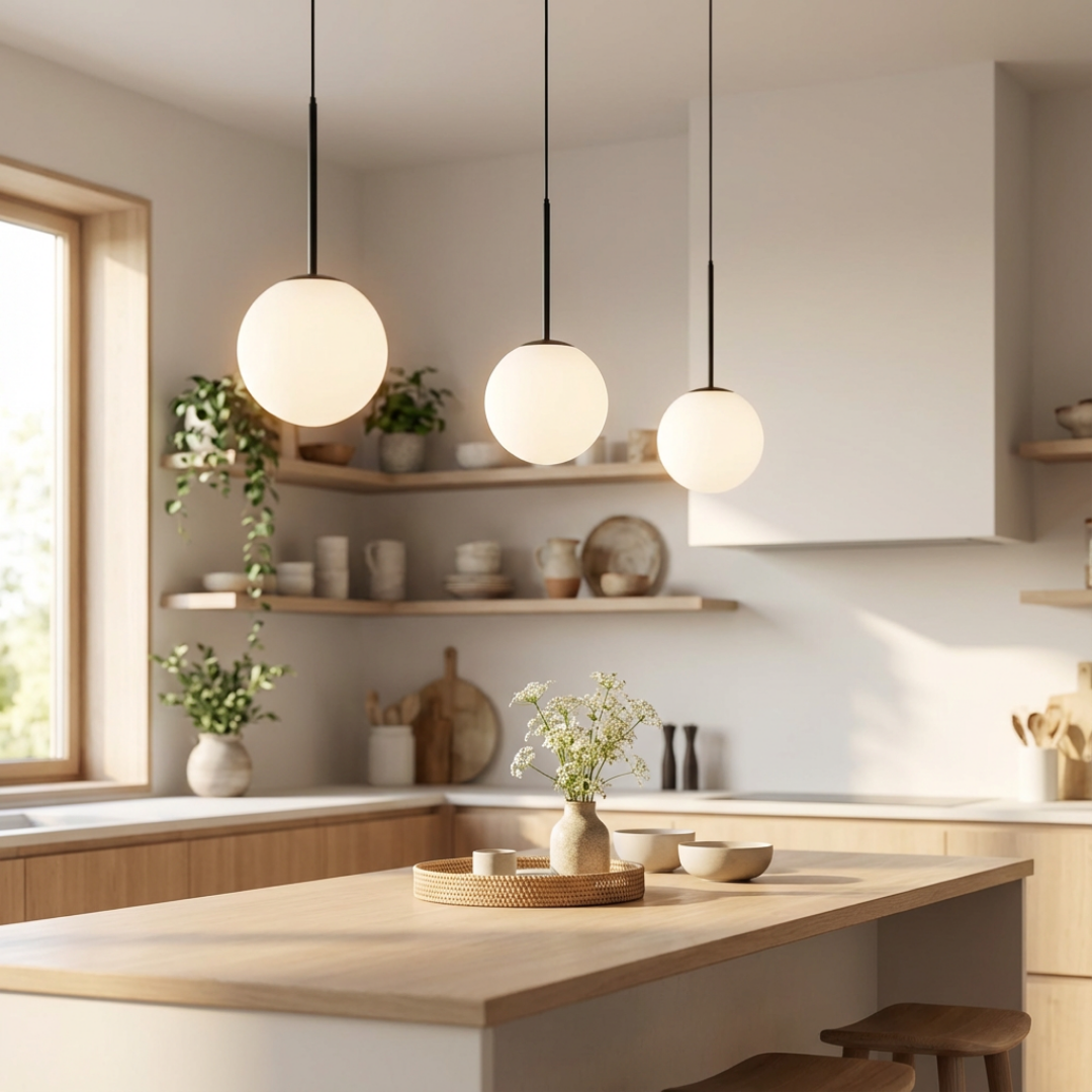 Pendant Light | Sphere Rod