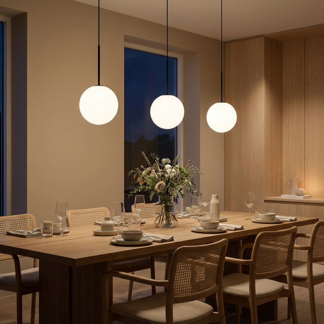 Pendant Light | Sphere Rod