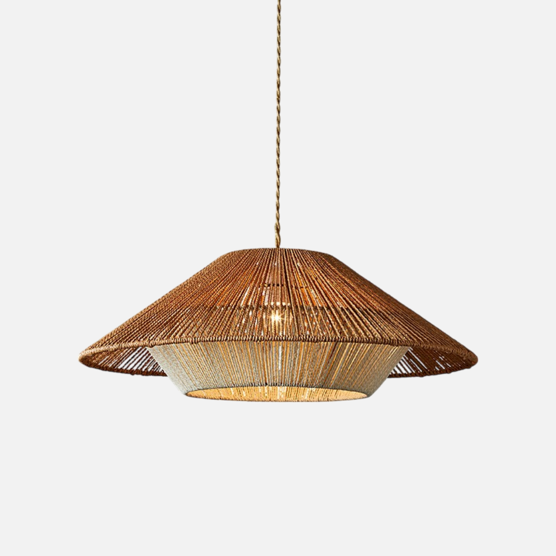 Pendant Light | Natural Woven Style