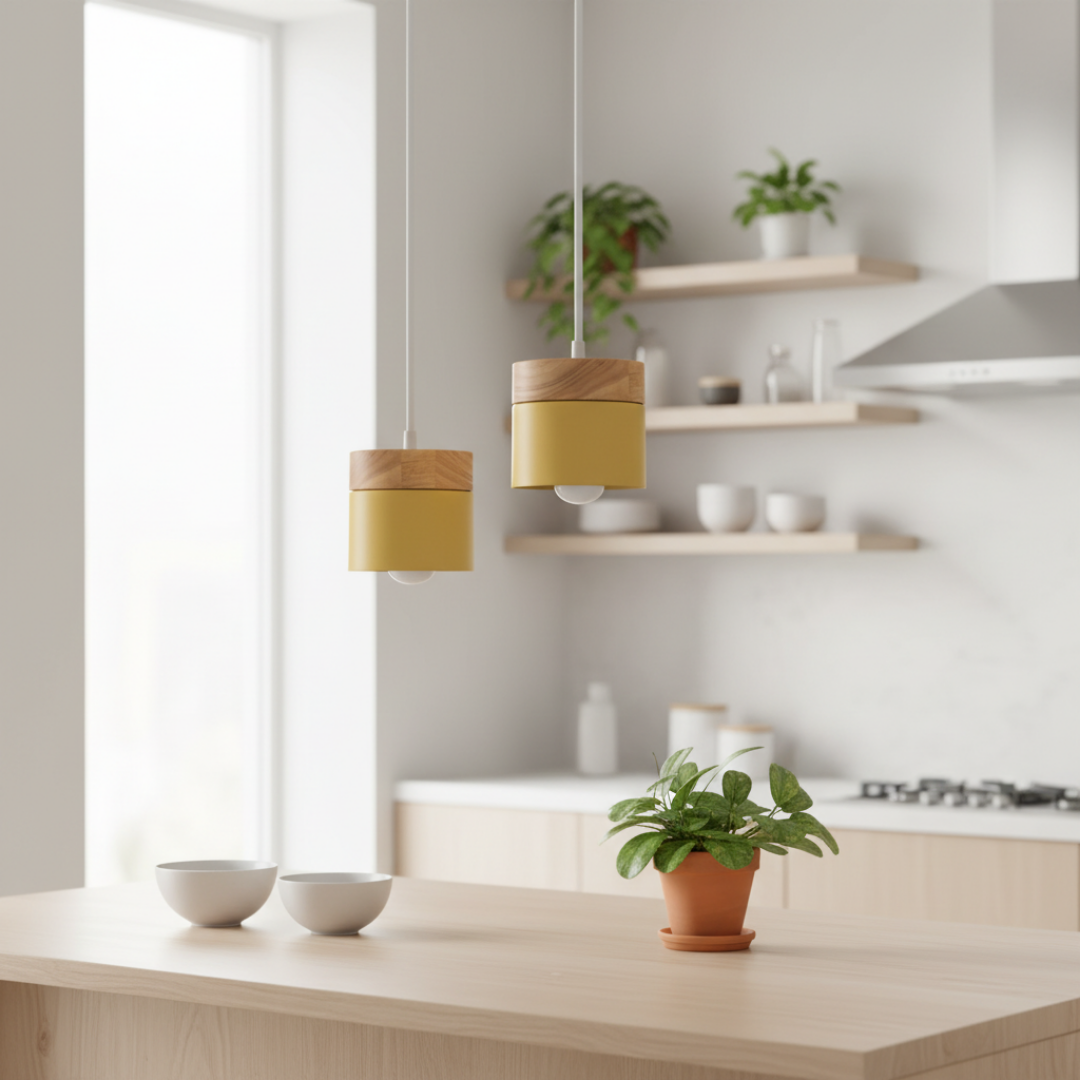 Pendant Light | Cylindrical Shade