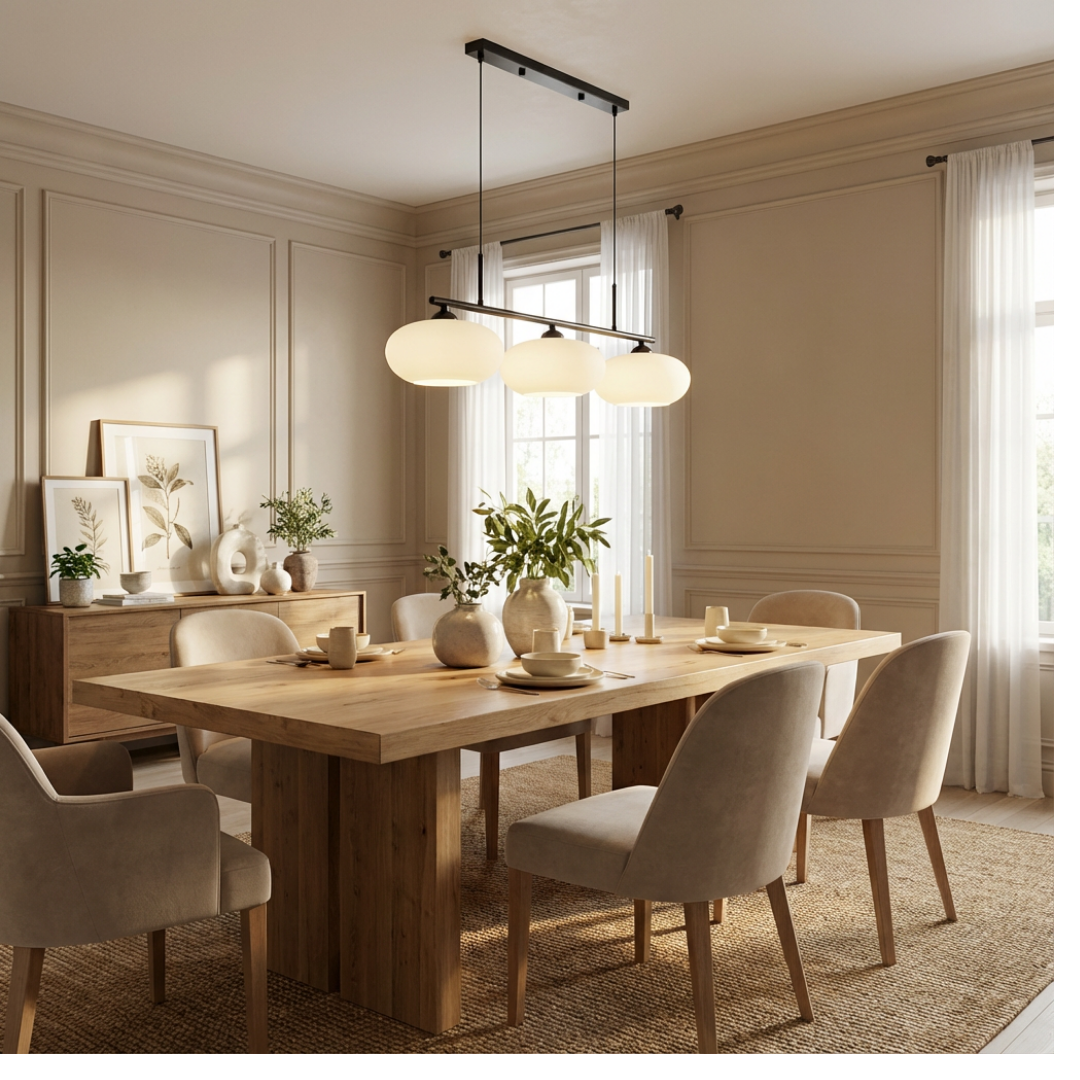 Pendant Light | Triple Globe